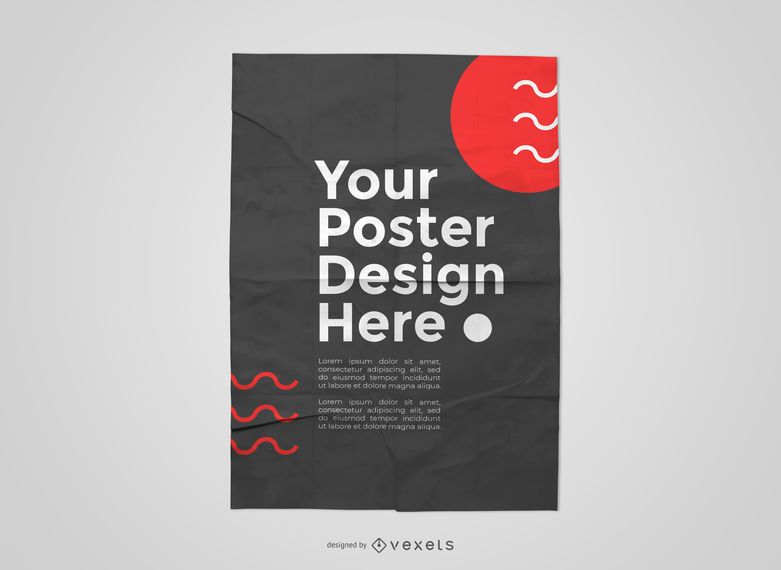 Vertical poster mockup Vertical poster mockup