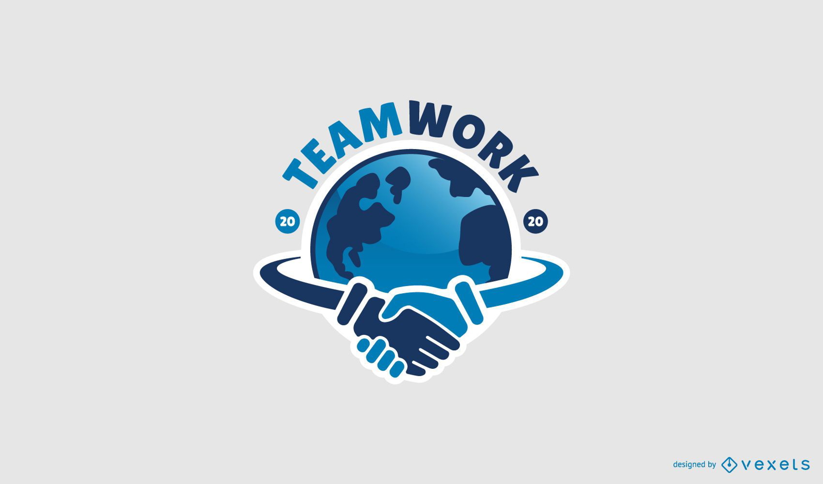 Teamwork Professionelles Logo-Design