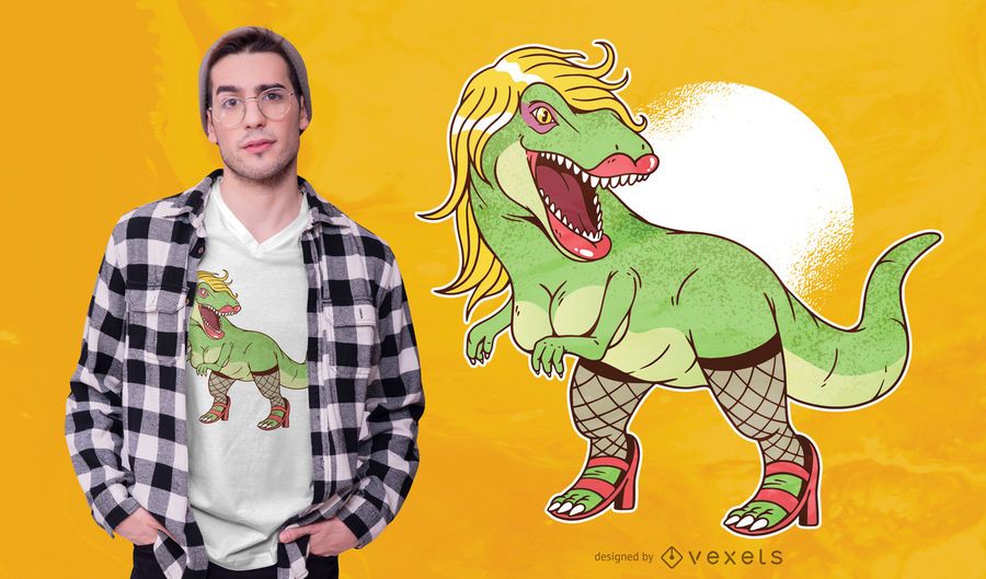 Trannysaurus Rex T-shirt Design Trannysaurus Rex T-shirt Design