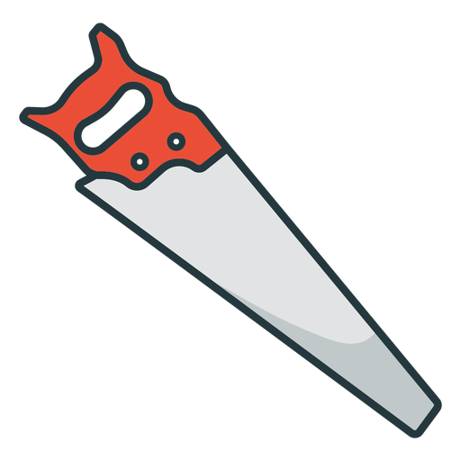 simple saw colored PNG Design