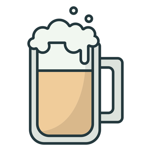 curso de caneca de cerveja colorida Desenho PNG