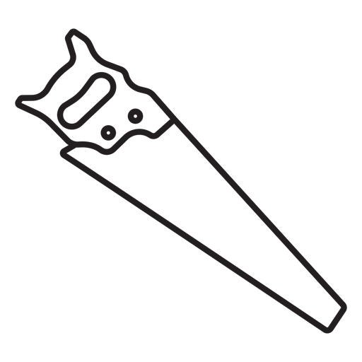 simple saw stroke PNG Design