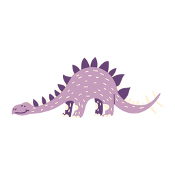 Dinosaurio a cuatro patas vista lateral Diseño PNG
