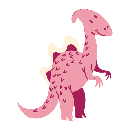 Ilustração de dinossauro em pé Desenho PNG