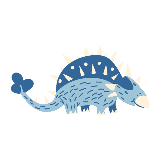 Dinosaur on all fours PNG Design