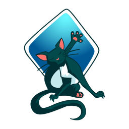Gato elegante ilustración Diseño PNG