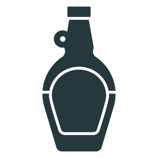 botella de bebida de color oscuro Diseño PNG