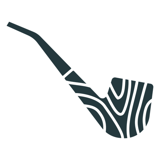 simple pipe smoke dark-colored PNG Design