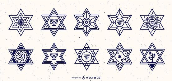 Colección Star of David Stroke Design Colección Star of David Stroke Design