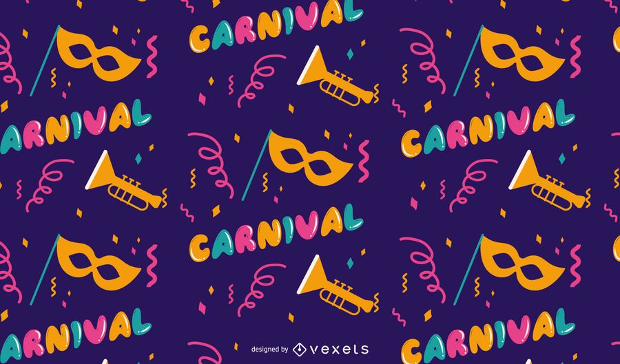 Mardi gras carnival pattern design Mardi gras carnival pattern design