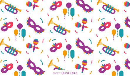 Mardi gras party pattern design Mardi gras party pattern design