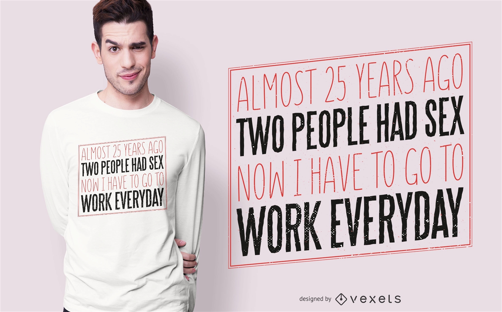 25th Birthday T-shirt Design