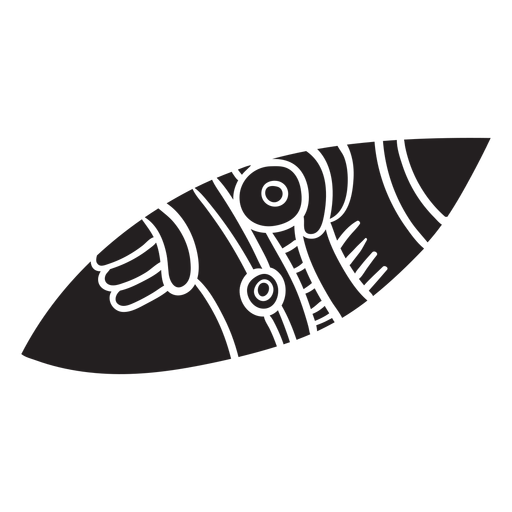 Symbol der aztekischen Zivilisation PNG-Design