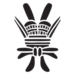 Aztekisches Zivilisationssymbol Azteken PNG-Design