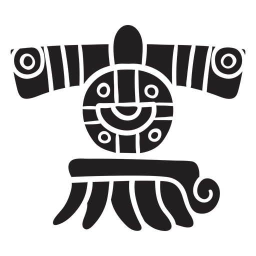 Aztekische Inkas Symbole PNG-Design