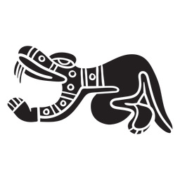 Symbol des aztekischen Spiritualismus PNG-Design