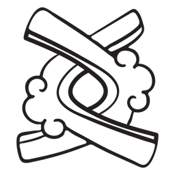 Aztec stroke indian symbols PNG Design