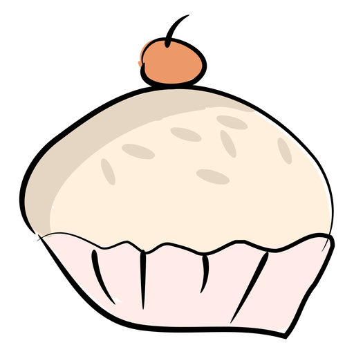 B?ckerei Cupcake PNG-Design
