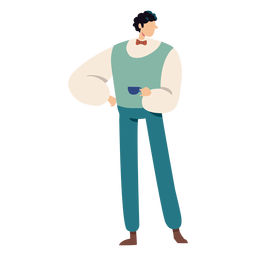 Personagem de desenho animado britânico Desenho PNG