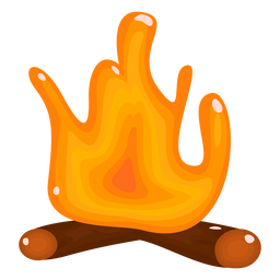 Lagerfeuer Glanzende Wohnung Transparenter Png Und Svg Vektor