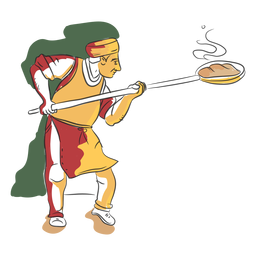 Cor de padeiro do personagem Desenho PNG