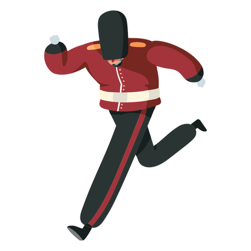 Download Character British Royal Guard Runs Transparent Png Svg Vector File Yellowimages Mockups