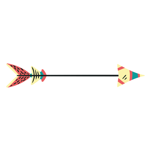 Flat boho arrows