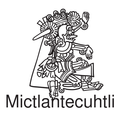 God aztec mictlantecuhtli aztec PNG-Design