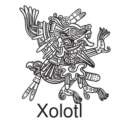 God aztec xolotl PNG Design Transparent PNG