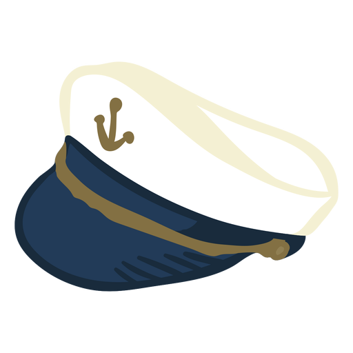 Hand drawn hat captains hat PNG Design