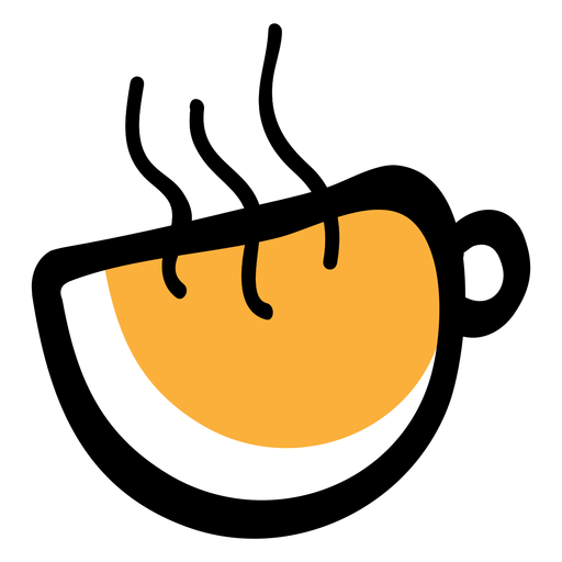 Ícone de xícara quente Desenho PNG
