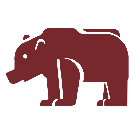 Icon bear PNG Design