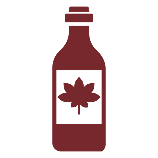 Icon canada bottle PNG Design