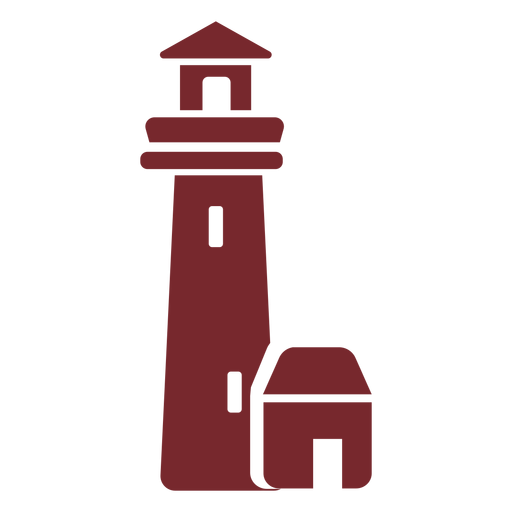 Icon Leuchtturm PNG-Design