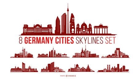 Pacote City Skyline da Alemanha