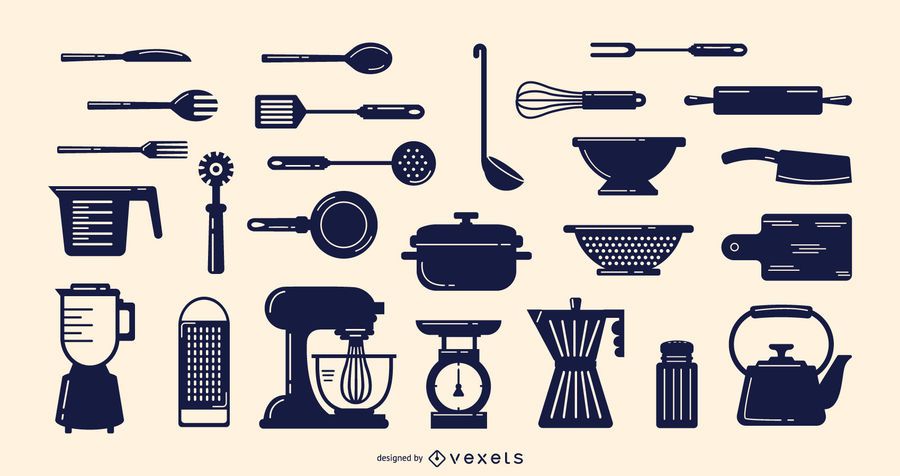 Cooking elements collection Cooking elements collection
