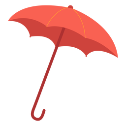 Ilustração de guarda-chuva vermelho Desenho PNG
