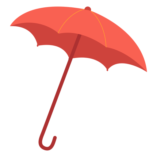 Ilustração de guarda-chuva vermelho Desenho PNG