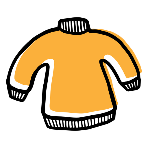 Icono de suéter amarillo Descargar PNG/SVG transparente Icono de suéter amarillo Descargar PNG/SVG transparente