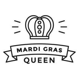 curso de distintivo da rainha do carnaval Desenho PNG