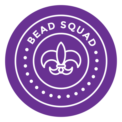 bead squad purple badge