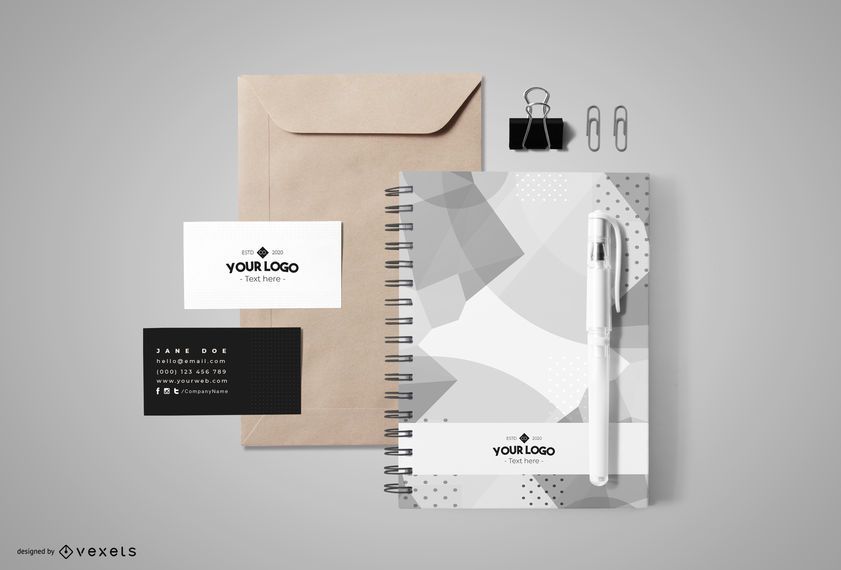 Download Stationery Branding Mockup Design Psd Mockup Download PSD Mockup Templates