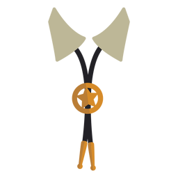 Bolo tie icon PNG Design