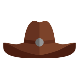 Ícone de chapéu de caubói Desenho PNG Transparent PNG