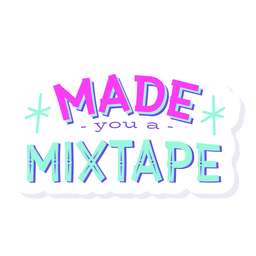 Made you mixtape lettering PNG Design Transparent PNG