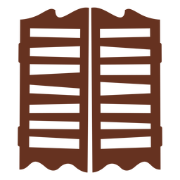 Ícone de corte de portas do salão Transparent PNG