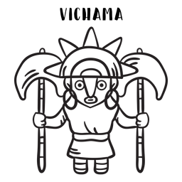 Esquema de la mitología inca de Vichama
