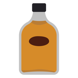 Ícone de garrafa de uísque Desenho PNG