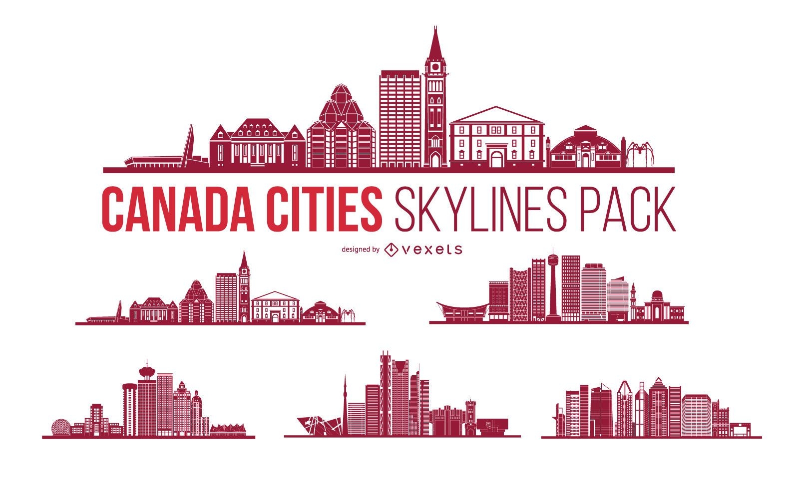 Pacote Canadá City Skyline