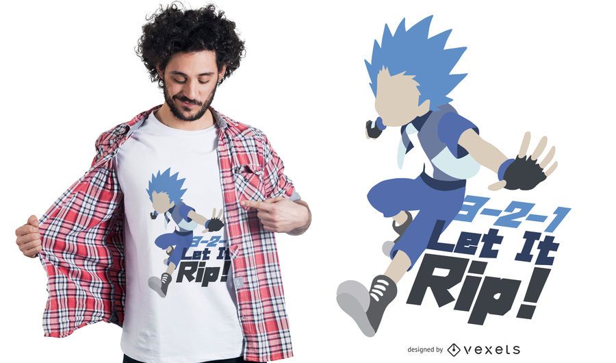 Anime Character Quote T-shirt Design Anime Character Quote T-shirt Design